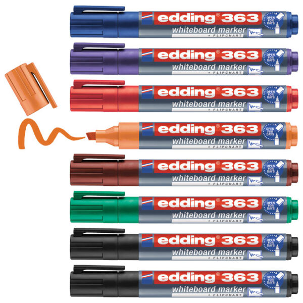 Marker za bijelu ploču 1,5-3 mm Edding 363/8 S blister - Slika 3