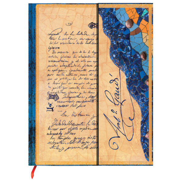 Notes 18x23 cm-ultra crte 72L magnet Gaudi The Manuscript of Reus Paperblanks PB9778-5