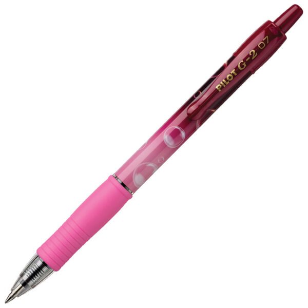 Roler gel grip 0,7 mm G2 Bubble Pilot BLG27TRB-PG-L (plavi ispis) rozi