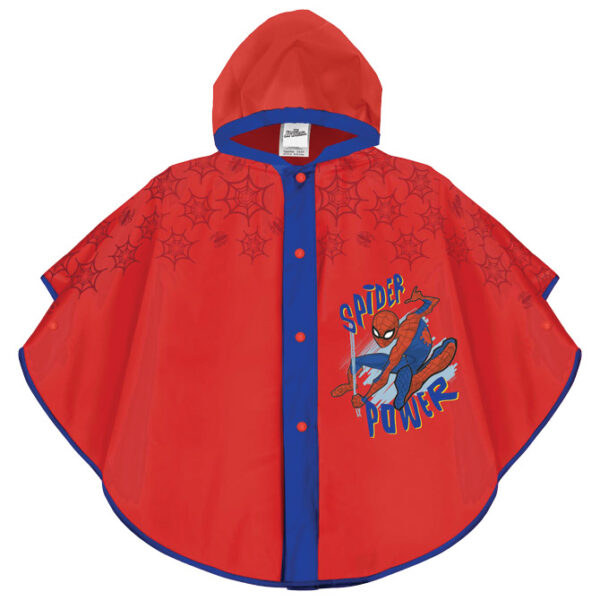 Kabanica dječja Spiderman Perletti 99172 crveno/plava