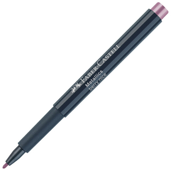 Marker permanentni 1-2 mm Metallic Faber-Castell 160790 metalik rozi!! - Slika 2