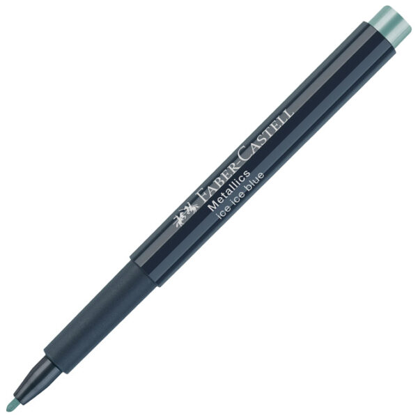 Marker permanentni 1-2 mm Metallic Faber-Castell 160792 metalik plavi!! - Slika 2