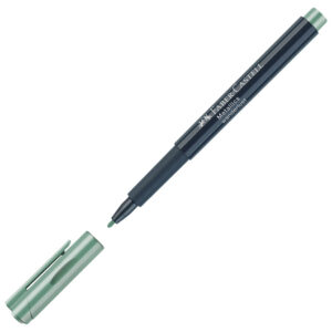 Marker permanentni 1-2 mm Metallic Faber-Castell 160794 metalik zeleni!!