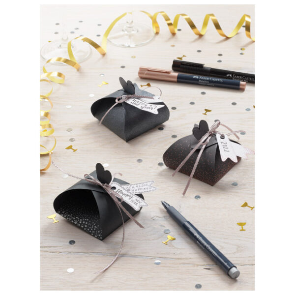 Marker permanentni 1-2 mm Metallic pk6 Faber-Castell 160706 sortirano blister!! - Slika 7