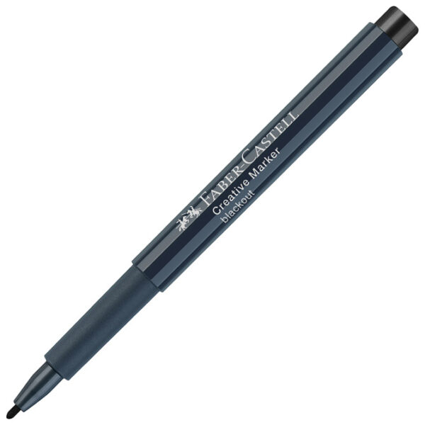 Marker permanentni dekorativni 1-2 mm Faber-Castell 160799 crni!! - Slika 2