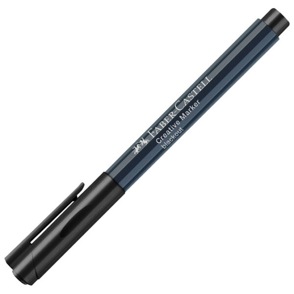 Marker permanentni dekorativni 1-2 mm Faber-Castell 160799 crni!! - Slika 3