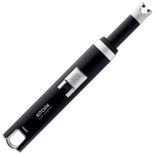 Upaljač elektronski USB sa žarnom niti crni!! - Slika 3