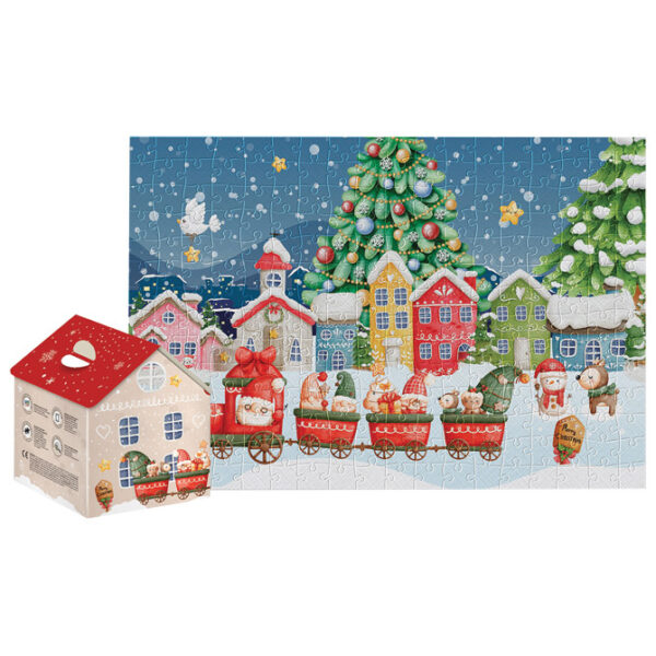 Puzzle 250 kom kućica Christmas "Winter Time" Interdruk!! - Slika 2