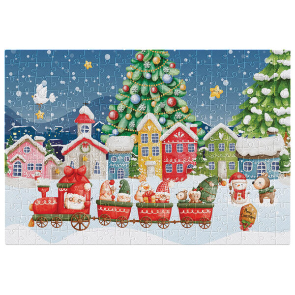 Puzzle 250 kom kućica Christmas "Winter Time" Interdruk!! - Slika 3