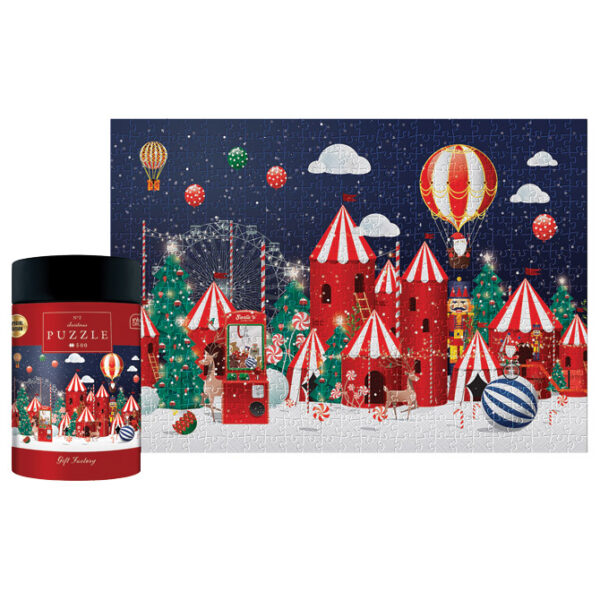 Puzzle 500 kom tuba Christmas "Gift Factory" Interdruk!! - Slika 2