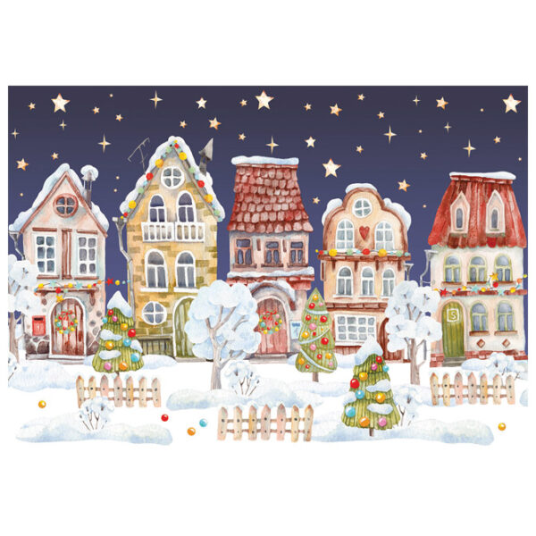 Puzzle 500 kom tuba Christmas "Winter Village" Interdruk!! - Slika 4
