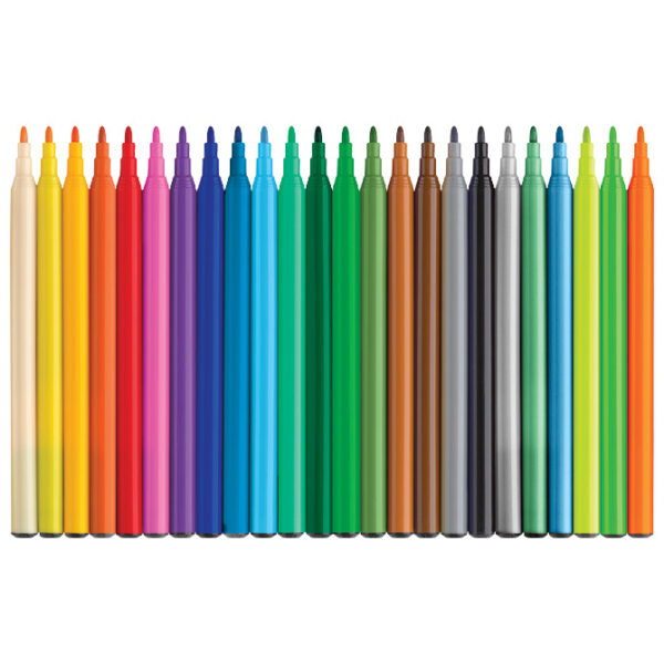 Flomaster školski  18+6boja Dino Faber Castell 554222 blister - Slika 2