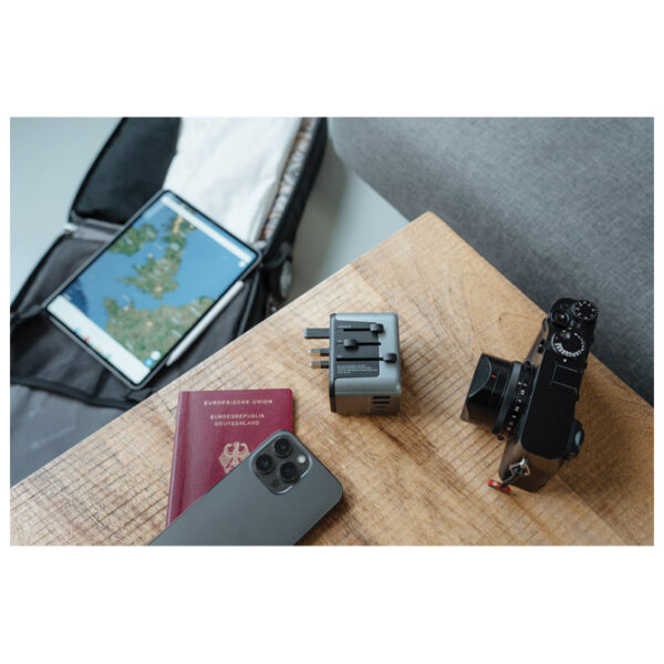 Adapter-punjač univerzalni putni za mobitele,tablete.... USB-C PD & QC, 2 USB-C, 2 USB-A Verbatim 49545 - Slika 4