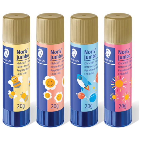 Ljepilo u stiku 20g Noris jumbo Staedtler 96020PCA sort - Slika 2