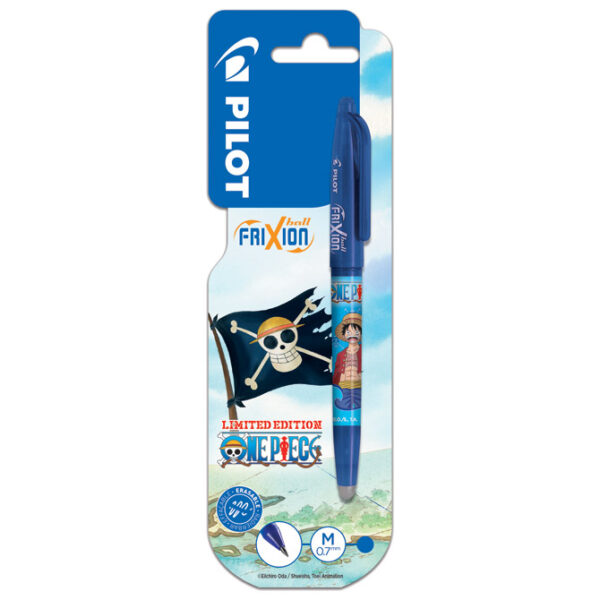 Roler gel 0,7 mm Frixion ball piši-briši One Piece Pilot BL-FR7OP-L plavi blister