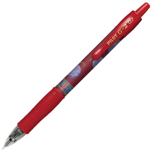 Roler gel grip 0,7 mm G2 One Piece Pilot BL-G2-7-OP-R crveni