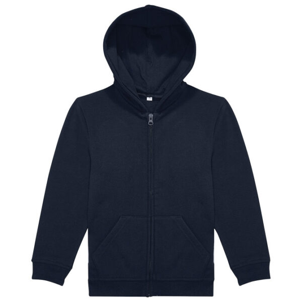 Majica dugi rukavi B&C Zip Hood kids 280g ID 334 tamno plava 5/6