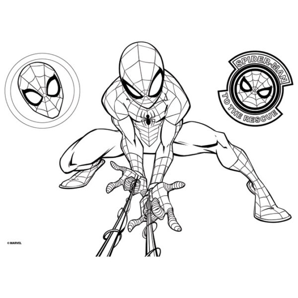 Set za bojanje Spiderman Diakakis 000508424 - Slika 3