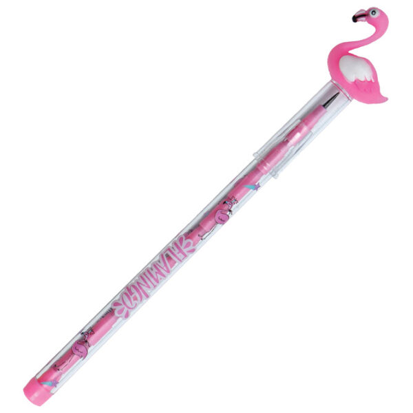 Olovka grafitna u nastavcima Littlies Flamingo Diakakis 000647079 sort - Slika 3