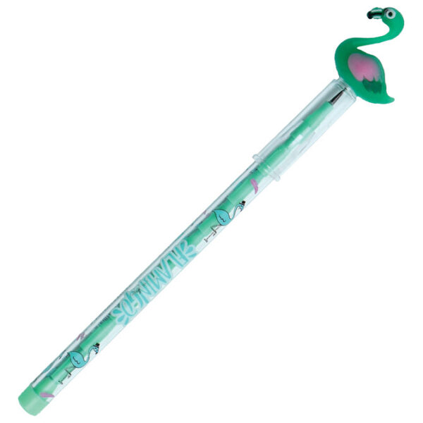 Olovka grafitna u nastavcima Littlies Flamingo Diakakis 000647079 sort - Slika 5