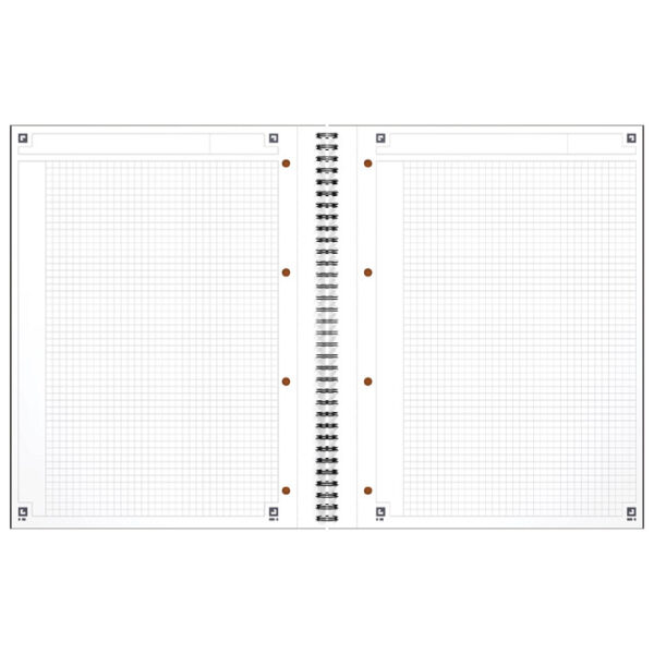 Blok kolegij A4 karo 80L perforacija+4rupe International notebook Oxford 100103664 - Slika 2