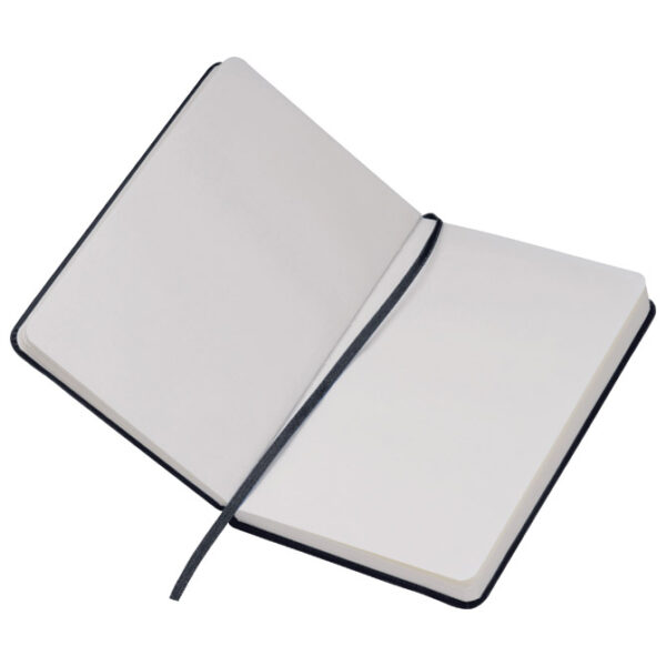 Notes  9x14 cm čisti 80L s gumicom Lübeck crni - Slika 2