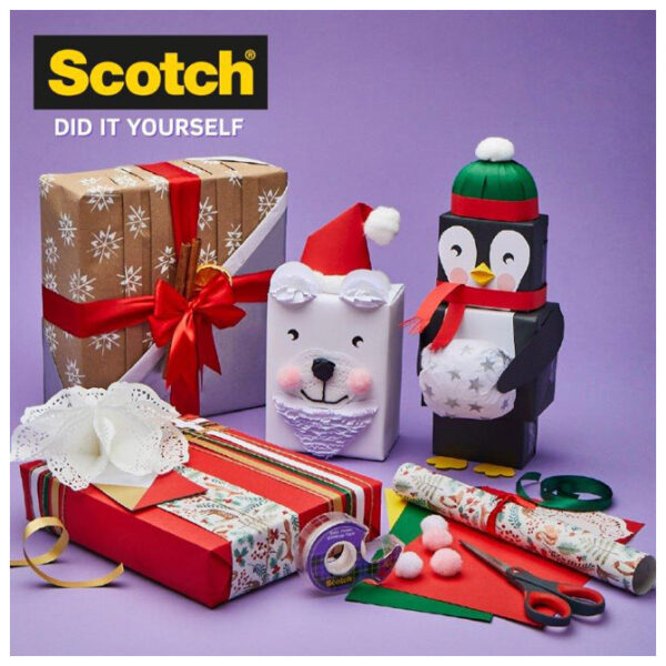 Traka ljepljiva nevidljiva 19 mm/15m Scotch Gift Wrap Satin 3M. - Slika 4