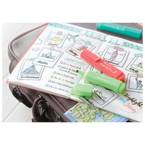 Signir 1-5 mm 46 Pastel kartonska kutija Faber-Castell 254625/4boje blister!! - Slika 4
