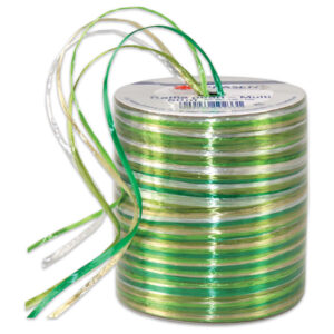 Vrpca ukrasna 50m rafija-špula sjajna pearl Prasent 138-102 multikolor!!