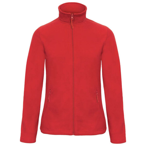 Jakna zip-flis B&C ID.501 Women 280g crvena 2XL!!
