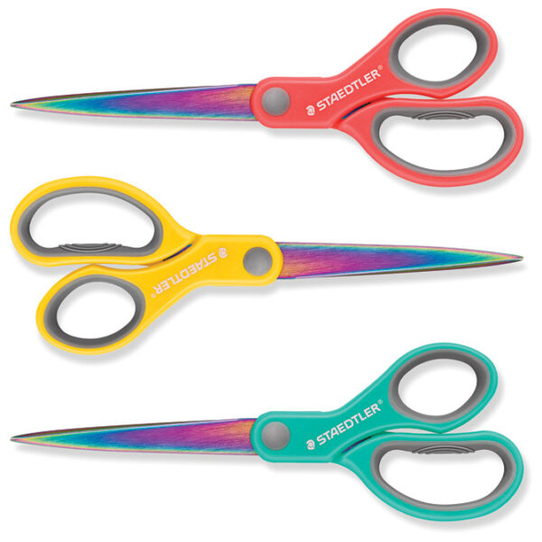 Škare školske 21 cm Norix Staedtler 965 21X BK sort blister - Slika 2
