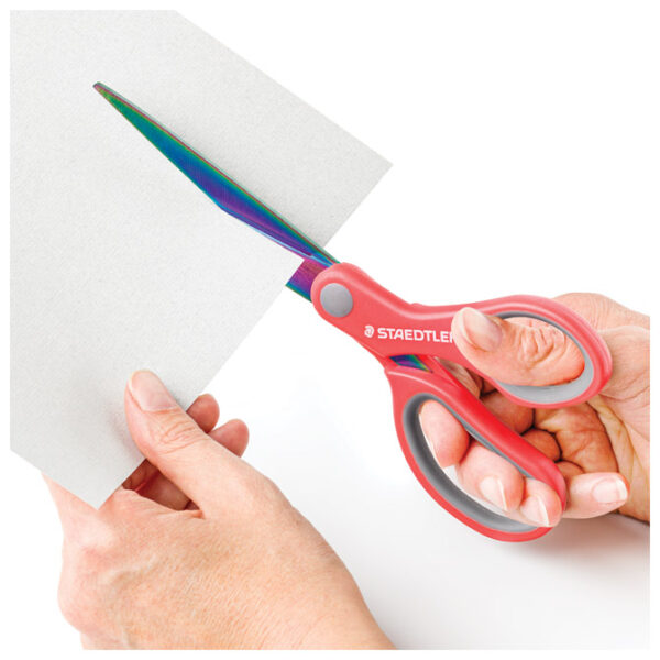 Škare školske 21 cm Norix Staedtler 965 21X BK sort blister - Slika 10