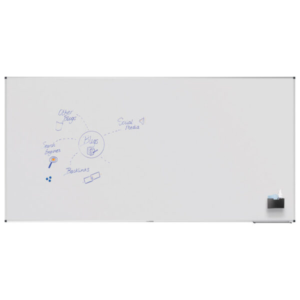 Ploča magnetna 240x120cm aluminijski okvir Unite Plus Legamaster 7-108276 bijela - Slika 3