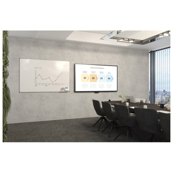 Ploča magnetna 240x120cm aluminijski okvir Unite Plus Legamaster 7-108276 bijela - Slika 4