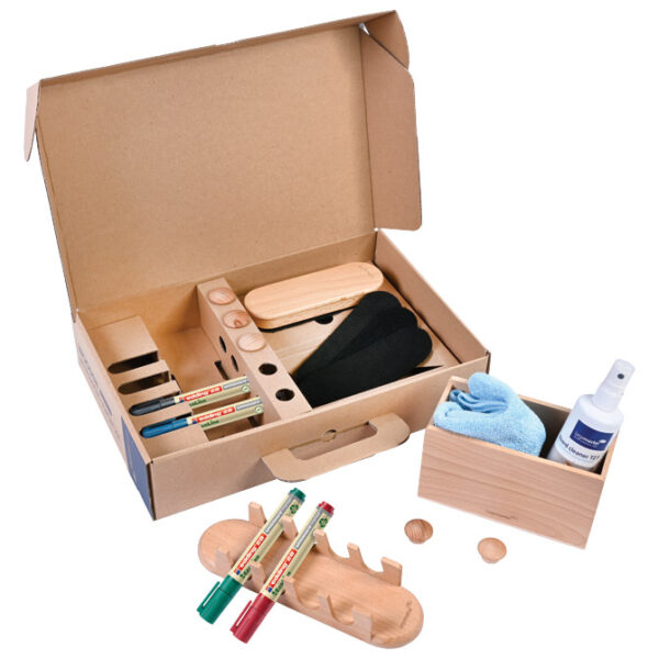 Set pribora za bijelu ploču 17 dijelova Legamaster 7-125600 drveni - Slika 3