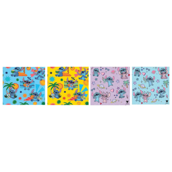 Papir ukrasni rola 70x200cm Disney Stitch Rex-Saul Sadoch W33J1STI