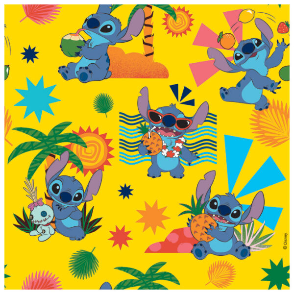 Papir ukrasni rola 70x200cm Disney Stitch Rex-Saul Sadoch W33J1STI - Slika 3