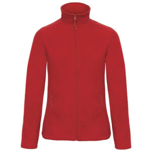 Jakna zip-flis B&C ID.501 Women 280g crvena M!!