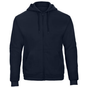 Majica dugi rukavi zip B&C ID.205 270g tamnoplava 2XL!!