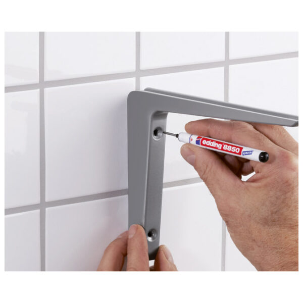 Marker tesarski 0,7-1 mm Edding 8850/1 crni blister - Slika 2
