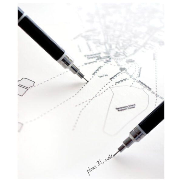 Olovka tehnička 0,5 mm grip Protti Penac MP0105-LV-32 crna/roza!! - Slika 5