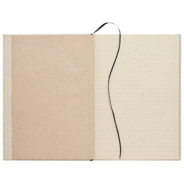 Notes A5 crte 80L od recikliranog papira i trave s gumicom natur!! - Slika 4