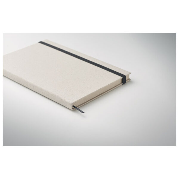Notes A5 crte 80L od recikliranog papira i trave s gumicom natur!! - Slika 6