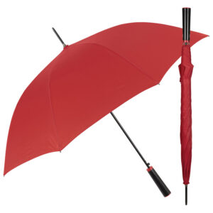 Kišobran automatik s plastičnom drškom Promo Walking Around Perletti 96011-03 crveni!!