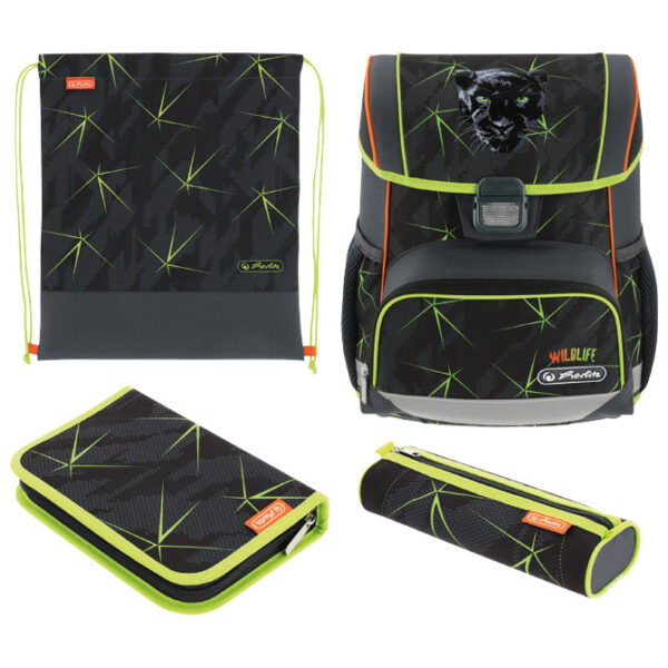 Torba školska anatomska 4/1 Loop Wild Life Herlitz 50046225!!