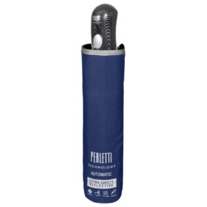 Kišobran automatik sklopivi s plast.drškom Technology Perletti 21800 pla/refl.rub!!