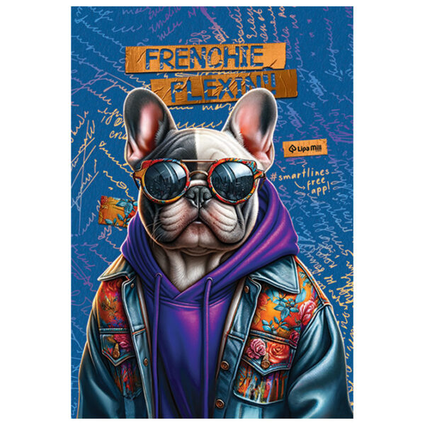 Teka meki uvez A4 karo 40+2L 80g Fashion animals-Smartlines Mar Mar - Slika 3