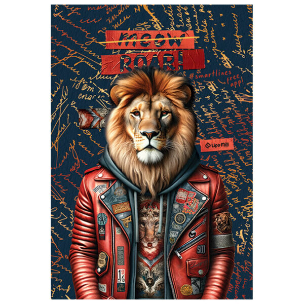 Teka meki uvez A4 karo 40+2L 80g Fashion animals-Smartlines Mar Mar - Slika 5