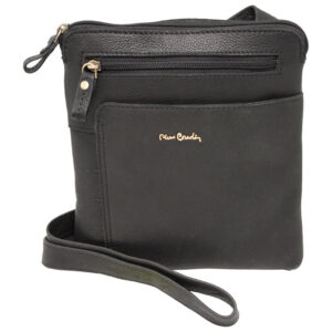 Torba kožna (na rame) Pierre Cardin 10423TILAK112 crna