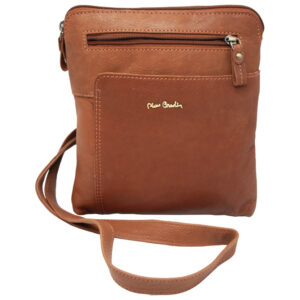 Torba kožna (na rame) Pierre Cardin 10423TILAK112 smeđa
